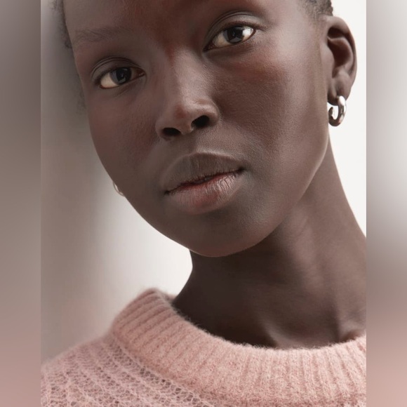 🌸EVERLANE THE COCOON CREW IN ALPACA SWEATER IN CAFE CREME XS - Picture 4 of 9